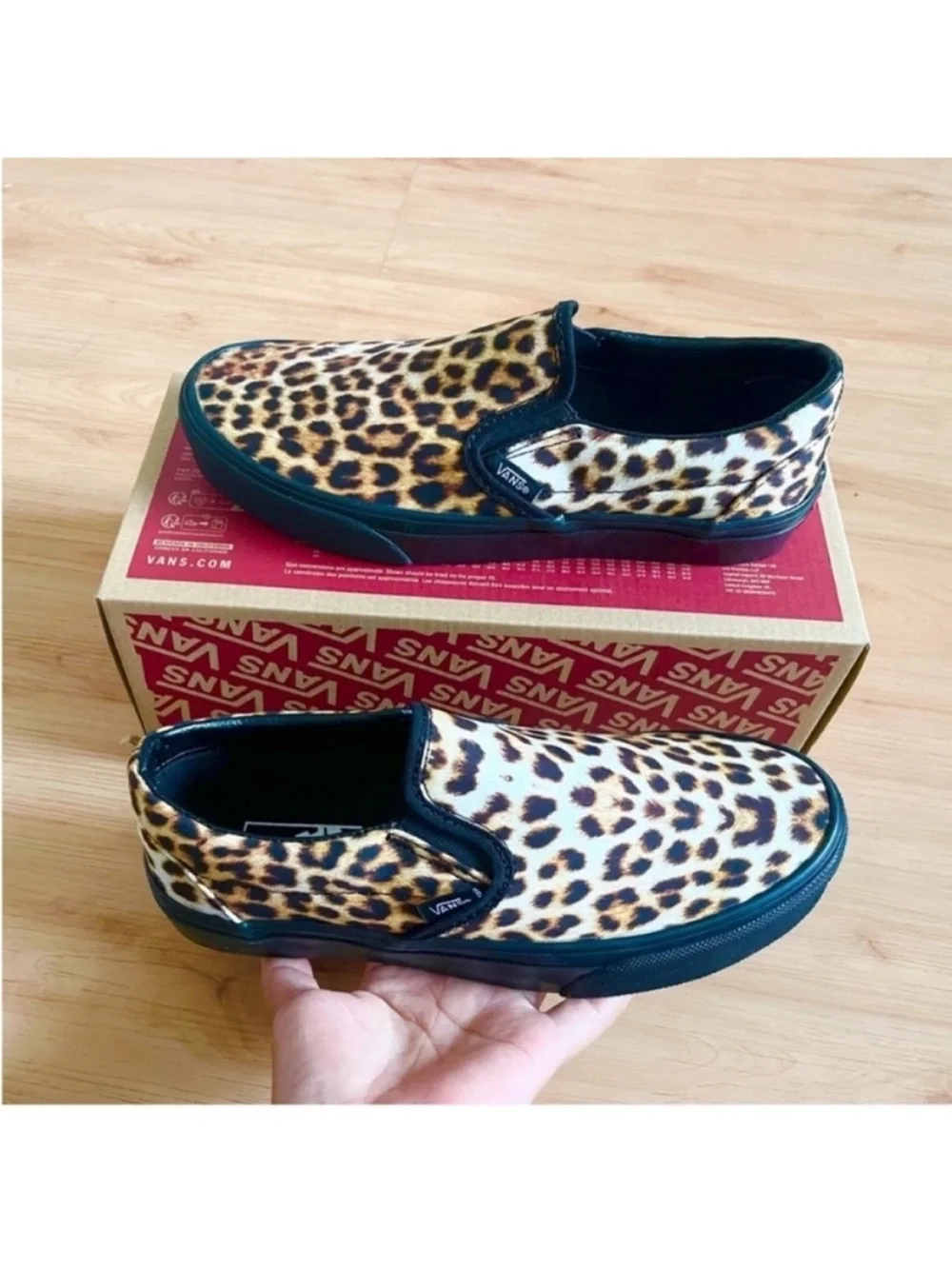 VANS Classic Slip-on Shoes (90sGrunge Black) Women 8.OUS Mens 6.5 US